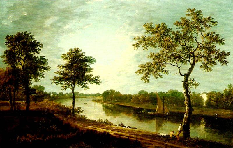 Richard Wilson the thames near twickemham Sweden oil painting art